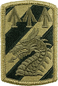 3rd Sustainment Brigade OCP Scorpion Shoulder Patch With Velcro
